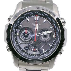 Casio Edifice Multi-Band 6 Watch EQW-M1000D-1AJF Stainless Steel Gray Solar R...
